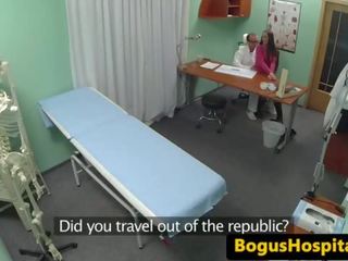 Mėgėjiškas ligoninė medus cockriding jos meistras