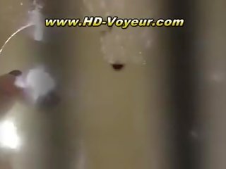 Hidden Cam Records bitch Masturbate In Shower