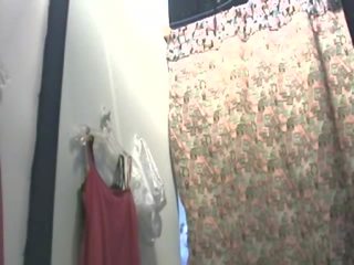 Full Nude Teen On Fitting Room Shop