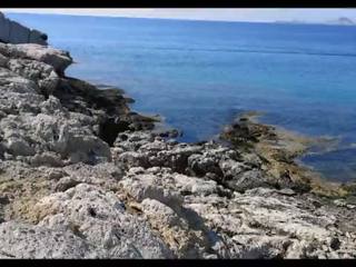 Terbaik pantai awam menghisap zakar dan cumshoot