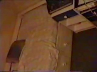 Voyeur video av unge tenåringer knulling i seng