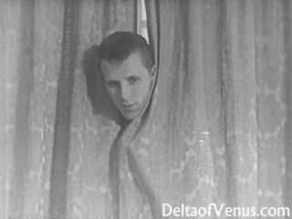 Wintaž kirli clip 1950s ýalaňaja seredýän fuck