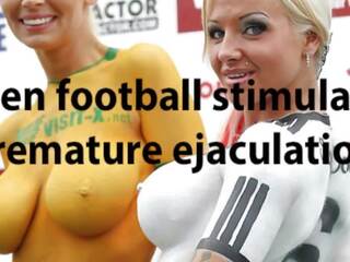 Premature cumsprut för soccer missbrukare