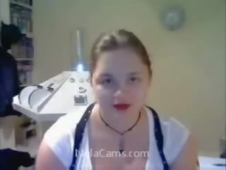 Paffuto amatoriale webcam cutie
