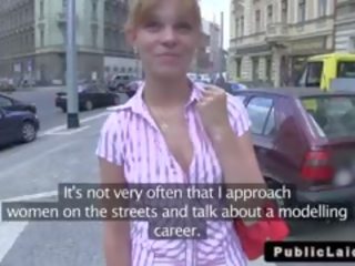Czech Amateur enchantress Fucking In Public